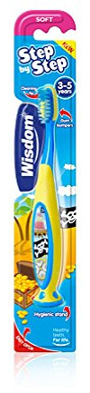 wisdom Kids Step by Step 3-5 Years Toothbrush