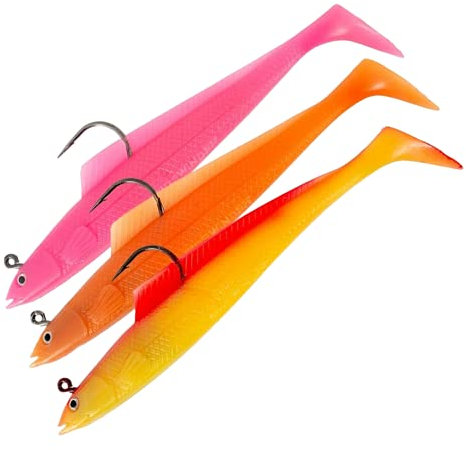 Sidewinder The Cod Squad 6-25grm- sandeels pack of 3