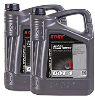 10 (2x5) Liter ROWE HIGHTEC BRAKE FLUID SUPER DOT 4