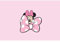 Coperta Soft Pile per neonati varie grafiche 75 x 100 cm (Minnie KU0311WD)