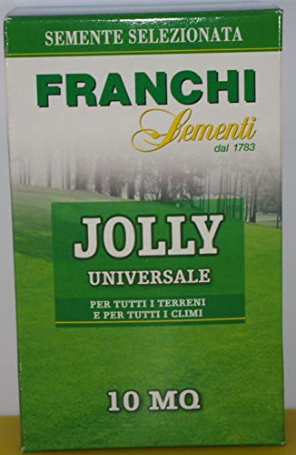 Franchi Sementi gamma di miscugli di semi per prati erbosi di alta qualità in confezioni varie (Jolly universale, 250 grammi)