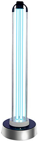 HYLR 100W Lampada Germicida UV Lampada di Disinfezione Lampada di Sterilizzazioneal Quarzo ad Ozono ad Alta Intensità con Telecomando Tasso di sterilizzazione 99% Adatto a casa, Fabbrica