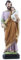 Proposte Religiose Statue des Heiligen Josef aus Kunstharz, Höhe 30 cm, handbemalt.