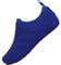 SAGUARO Chaussons de Enfants Doux Antidérapantes Pantoufle de Garçon Fille Respirant Léger Chaussettes Confortable Bébé Slippers Intérieur Extérieur, Chausson Bleu 30/31