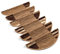 rugsx Treppenteppich Adagio Stufenmatten, Selbstklebend, 64x22 cm + 3,5cm Vorderkante, beige, 19 Stück