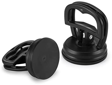 2 Pcs Disassembly Heavy Duty Suction Cup Opening Removal Tool,Suction Dent Puller for LCD Screen Repair of Laptops Tablets Phones(Black)