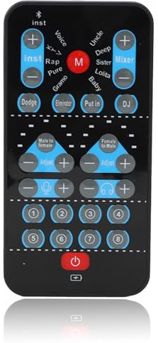 Dpofirs Voice Changer für Kinder Freunde Gaming, Sound Maching mit 8 Soundeffekten, Sound Effects Machine