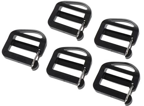 Baoblaze 5 pcs Plastikschnalle Schnalle für 20mm Gurtband/Rucksack Gurt