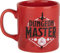 Konix Dungeons & Dragons Mug - Tasse en céramique - 320 ml - Motif Master - Rouge