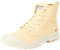 Palladium Pampa Hi Zip Organic, Basket Mixte, Yellow CRÈME, 36
