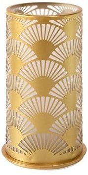 4x Kerzenhalter Peacock 140 x Ø 75 mm Gold