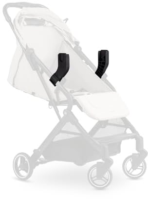 hauck Universal Babyschalen Adapter Kompatibel mit Travel N Care & Travel N Care Plus Buggy & Drive N Care Autoschale & Gängige Babyautositze von Cybex, Kiddy, Joie, Kinderkraft, Maxi-Cosi (Schwarz)