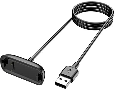 Wanme Chargeur Compatible avec Fitbit Inspire 3, Magnétique Chargeur, 50cm Câble de Chargement USB C Remplacement (USB-100cm)