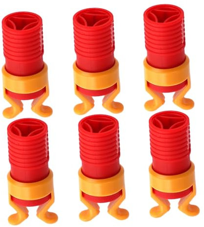 6pcs Screw Holder Screwdriver Drill Bits Construction Accessories Men Drill Guide Drill Bit Guide Drill Holder Flex Impact Driver Drill Bit Adapter Screw Fixing Tools Abs Plastic Mikikit