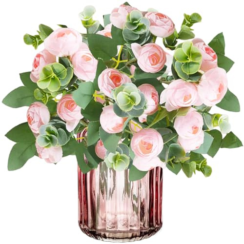 astylishome Faux Flower Artificial Rose Flower Heads Realistic Artificial Flower Heads for Wedding Party Album Decoration & Garden Decoration DIY Craft Project 1718