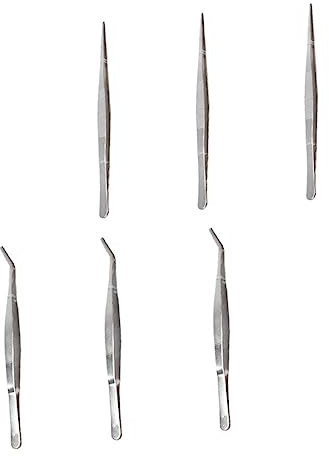 Gadpiparty 6stücke Teiliges Edelstahl-gartenwerkzeug Präzisions-zwischenräume Für Sukkulenten Bonsai Und Pflanzenpflege Ergonomische Leichte Handhabung Für Garten Und Zuhause