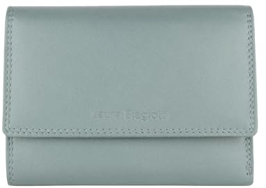 Laura Biagiotti Damen Geldbörse aus Echtem Leder, Geräumig mit Geschenkbox