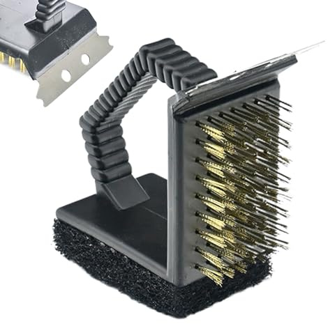 Grillreiniger - Barbecue Grill Backofen Reiniger | Handschaber Für Barbecue, Grillrost, Ofen, Räucherofen & Grillen, Camping & Reisen