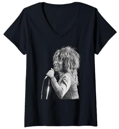 Women's 80s Soul Singer World Tour 1987 V-Neck T-Shirt