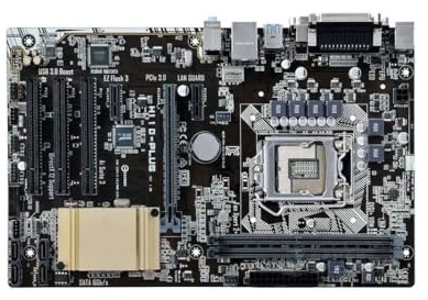 scheda madre Fit For ASUS H110-PLUS H110 LGA 1151 Supporto scheda madre I5-6500/7500 I7-6700/7700 I3-6100/7100 CPU 2×DDR4 SATA III ATX