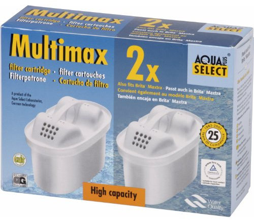 Aqua Select 35505006 Filterpatrone 2 Stück wie Brita Maxtra