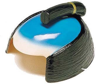 Maske Samurai (extra large) Perucke ein Bogen / Geniesen Waren (Papier Ballon) mit einem Satz