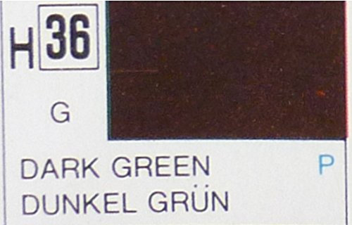 DARK GREEN GLOSS ml 10 Pz.6 Gunze Couleurs et accessoires modèle maquette die cast