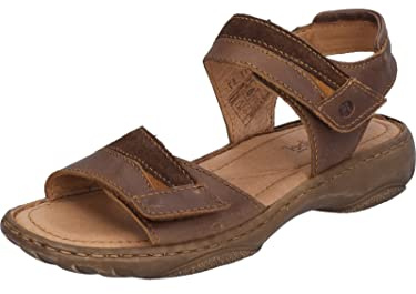 Josef Seibel Debra 19, Damen Slingback Sandalen, Braun (castagne/kombi), 42 EU