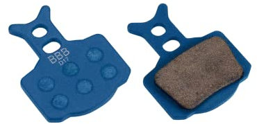 BBB Cycling DiscStop Bio Good Performance Bike Disc ScheibenbremsbelägefürFormel Mega, The One, C1, R1, RR1, RX, RO, T1 und CURA, 1 Paar (2 Stück), blau