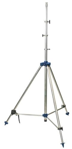 Dönges Teleskop-Dreibeinstativ Edelstahl mit Luftdämpfung DIN 14682 (Dönges-Teleskop-Dreibeinstativ Stativ Dreibein Normstativ luftgedämpft Edelstahl Dreibeinstativ 6230T22410 6230T22038)