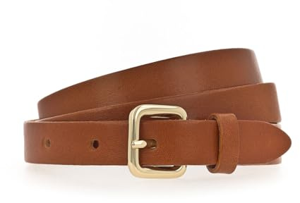 Vanzetti Leder Gürtel 20mm Leather Belt W90 Cognac braun