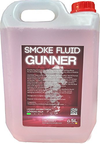 Nebelfluid fine dichte erdbeere duft (Fluid für Nebelmaschine - Nebelflüssigkeit) Light
