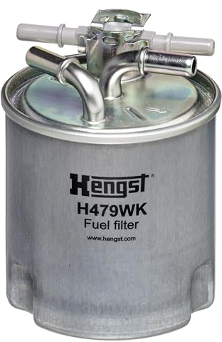 HENGST - Kraftstofffilter H479WK - Hochwertiger Kraftstoff-Leitungsfilter für KFZ - Entfernt Staub und Schmutz aus Otto- oder Dieselmotoren - Schützt das Einspritzsystem