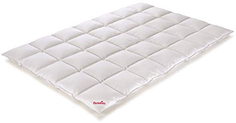PARADIES Bettdecke Daunendecke 155 x 220 cm Galia 100 extra warm