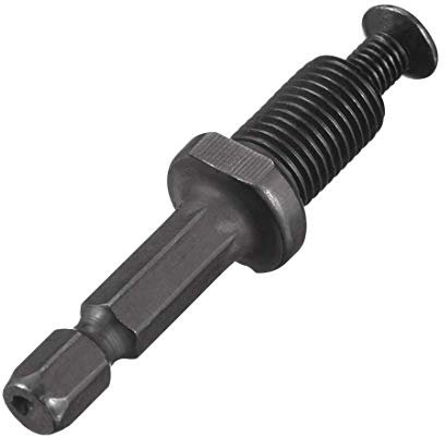 3/8 Zoll Bohrfutteradapter auf 3/8 Zoll Gewinde (M10 x 15 mm) Sechskant-Bohrfutter-Adapter für Schlagschrauber.