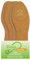 MADE IN GERMANY 2 Paar All Season Sohlen für Schuhe aus Leder Gr. 44/45 - Glattes Schafleder auf einer perforierten Unterlage aus Naturlatex