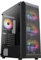 Aerocool BEAMBKV2, Gaming-Gehäuse, ATX, 4 Lüfter, 12 cm FRGB, Frontgitter, Schwarz