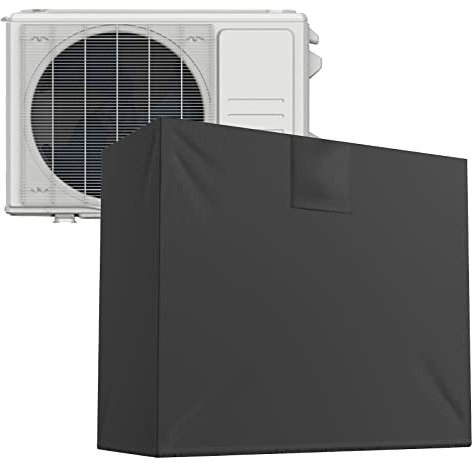 Mini Split Klimaanlage Schutzhülle Abdeckung für Außenkondensator 31,2 x 12,6 x 22,8 Zoll geteilte AC Abdeckung für Außeneinheiten Staubdicht Wasserdicht Winter Anti-Schnee