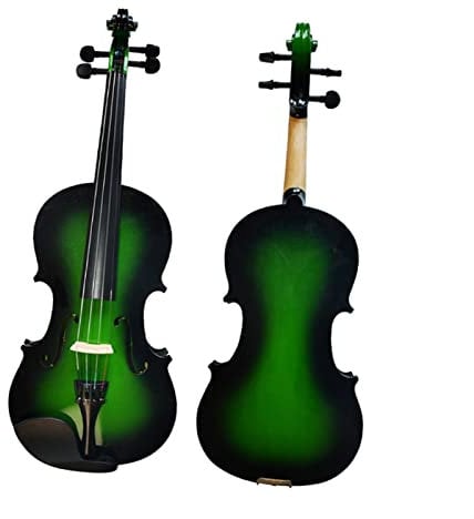 Violine Musikinstrumente Professionelle Praxis 4/4 Größe Bunte Akustische Geige Der Schüler (Color : 1/4)