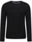 Mountain Warehouse Merino Mens Long Sleeve Thermal Baselayer Top - Lightweight Jumper, Antibacterial & Quick Drying Sweatshirt - for Travel & Outdoors Black XS