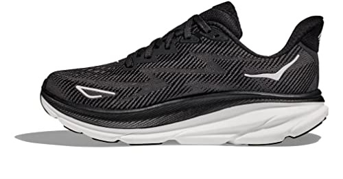 HOKA ONE ONE 1127895-BWHT Clifton 9 Men Black/White UK 7.5