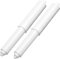 2 Pcs Toilet Paper Holder Rack - Plastic Toilet Tissue Roll Holder Insert in bathroom, Toilet Replacement Roller Spring Loaded