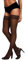 HONENNA Halterlose Strümpfe mit 60 DEN Spitze Stay Up nylon strümpfe für Damen, 1 Paar Kaffee, C-D