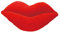 FAVOMOTO Lippenkissen Rosa Für Bett Dekoration Für Schlafzimmer Lippenkissen Plüschkissen Blaues Kuss Süßes Valentinstag-Dekoration Couch Bank Rot Luxus