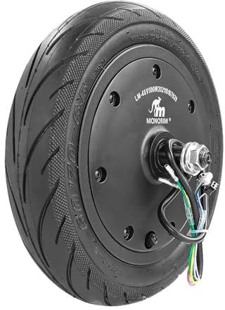 myBESTscooter Monorim - Motor mit hohem Drehmoment und schlauchlosen Reifen n9x-22 48V 500W kompatibel mit Segway Ninebot Max G30 Elektroroller