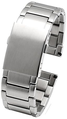 WAHRE 22mm 24mm 26mm 28mm 30mm Edelstahl Armband Fit for Diesel for DZ4316 DZ7395 DZ7305 männer Metall Solide Handgelenk Band Armband (Color : A Silver, Size : 28mm)