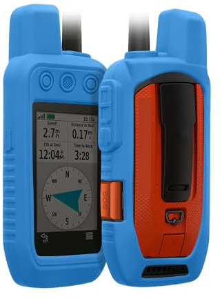 kwmobile Hülle für Garmin Alpha 200i / Alpha 300i Schutzhülle - Hülle für GPS Handgerät - Case in Blau