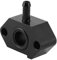 Ladedrucksensor-Adapter aus Aluminium, Passend für TFSI TSI 1.2T 1.4T 1.6 1.9 2.0 TDI, Schwarz