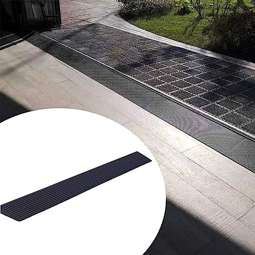 Rampes électriques en Caoutchouc, Bande de Transition de seuil pour Fauteuil Roulant, Garniture de moulures de seuil, Rampe de Bordure intérieure pour Robot de Balayage de Scooter en fauteui