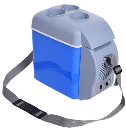 Compact Refrigerator - Small Bar Cooler, Portable Wine Fridge | Multipurpose Vehicles Dorm Fridge, Car Tabletop Beverage Cooler Chiller, Countertop Small Refrigerator for Home Travel Office Camping